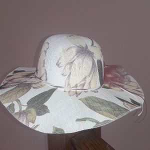 Beautiful floral hat